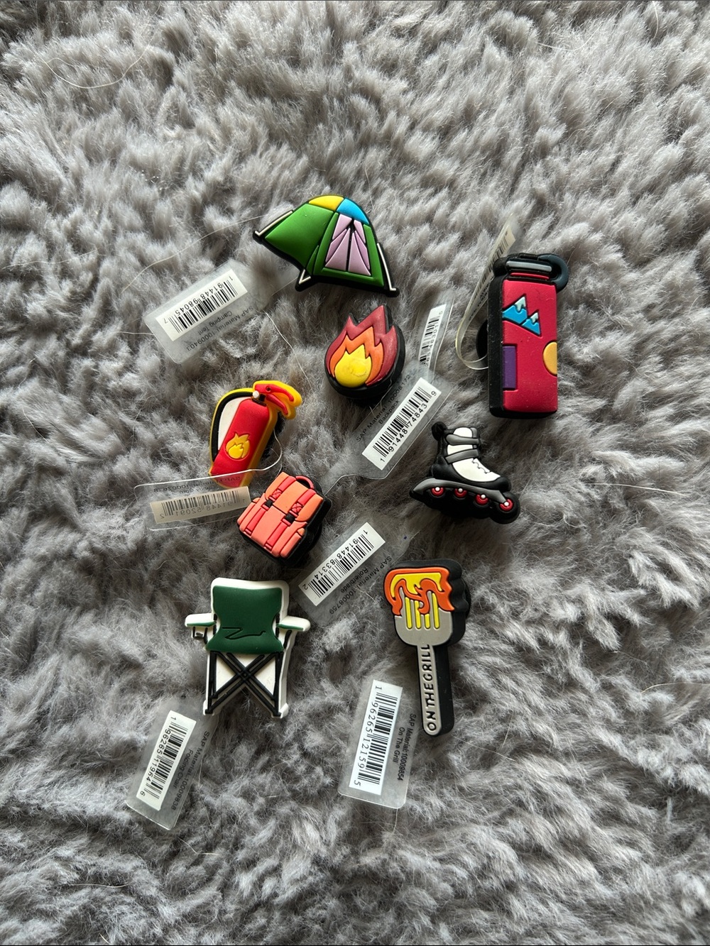 Brand new croc charmKids Camp-Themed Shoe Charms Set